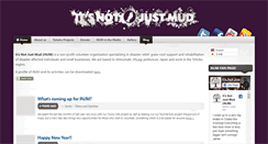 Desktop Screenshot of itsnotjustmud.com